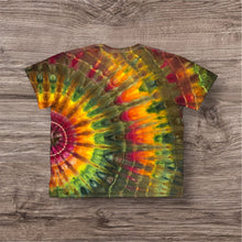 Load image into Gallery viewer, 2XL Tshirt, sunburst tie dye
