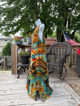 Load image into Gallery viewer, Ladies large dress, reverse geode tie dye
