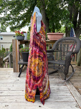 Load image into Gallery viewer, Ladies Medium midi dress, reverse tie dye
