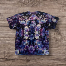 Load image into Gallery viewer, XL Tshirt, reverse mandala tie dye
