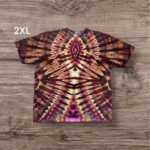 Load image into Gallery viewer, Adult 2XL Tshirt,  tie dye design
