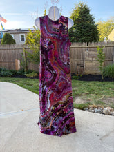 Load image into Gallery viewer, Ladies large dress, reverse geode tie dye
