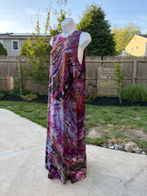 Load image into Gallery viewer, Ladies large dress, reverse geode tie dye
