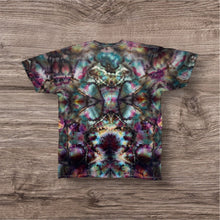 Load image into Gallery viewer, Large Tshirt, mandala tie dye design
