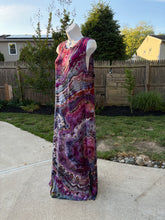 Load image into Gallery viewer, Ladies XL dress, reverse tie dye
