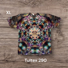 Load image into Gallery viewer, XL Tshirt, mandala tie dye
