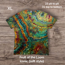 Load image into Gallery viewer, XL Tshirt, reverse tie dye
