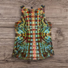Load image into Gallery viewer, Ladies Medium tank,  mandala tie dye
