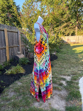 Load image into Gallery viewer, Ladies large dress, reverse tie dye
