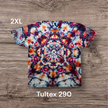 Load image into Gallery viewer, 2XL Tshirt, mandala tie dye
