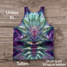 Load image into Gallery viewer, XL tank,  tie dye design
