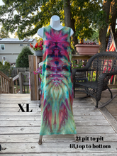 Load image into Gallery viewer, Ladies XL dress, tie dye design

