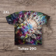 Load image into Gallery viewer, 2XL Tshirt, tie dye design
