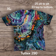 Load image into Gallery viewer, XL Tshirt, reverse tie dye
