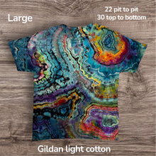 Load image into Gallery viewer, Large Tshirt, reverse tie dye

