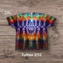 Load image into Gallery viewer, 2XL Tshirt, tie dye design
