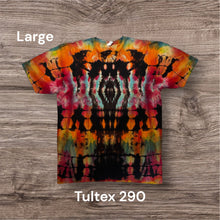 Load image into Gallery viewer, Large Tshirt, reverse tie dye (read description)
