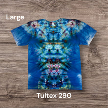 Load image into Gallery viewer, Large Tshirt, tie dye design
