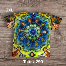 Load image into Gallery viewer, 2XL Tshirt, mandala tie dye
