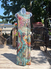 Load image into Gallery viewer, Ladies XL dress, geode tie dye
