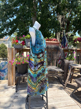 Load image into Gallery viewer, Ladies large dress, reverse geode tie dye
