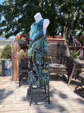 Load image into Gallery viewer, Ladies large dress, reverse geode tie dye
