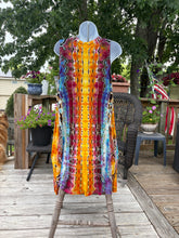 Load image into Gallery viewer, Ladies large dress, reverse tie dye
