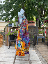 Load image into Gallery viewer, Ladies large dress, reverse tie dye
