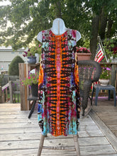 Load image into Gallery viewer, Ladies XL dress, reverse tie dye
