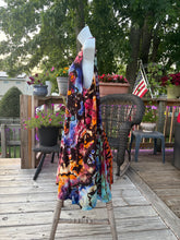 Load image into Gallery viewer, Ladies XL dress, reverse tie dye
