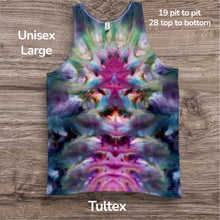 Load image into Gallery viewer, Large tank, tie dye design
