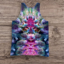 Load image into Gallery viewer, Large tank, tie dye design
