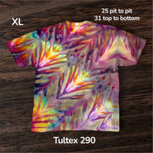Load image into Gallery viewer, XL Tshirt, tie dye design
