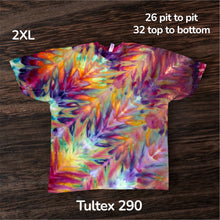 Load image into Gallery viewer, 2XL Tshirt, tie dye design

