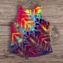 Load image into Gallery viewer, Ladies XL tank, tie dye design
