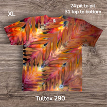 Load image into Gallery viewer, XL Tshirt, tie dye design
