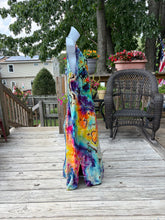 Load image into Gallery viewer, Ladies large dress,  reverse tie dye
