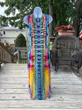 Load image into Gallery viewer, Ladies large dress,  reverse tie dye
