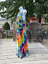 Load image into Gallery viewer, Ladies large dress,  reverse tie dye
