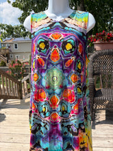Load image into Gallery viewer, Ladies XL dress, reverse tie dye
