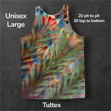 Load image into Gallery viewer, Large tank, tie dye design
