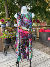 Load image into Gallery viewer, Ladies large dress, reverse tie dye

