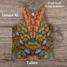 Load image into Gallery viewer, XL tank,  tie dye design
