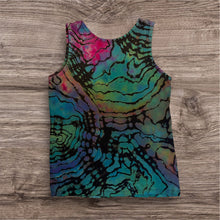 Load image into Gallery viewer, Ladies XL tank, reverse tie dye
