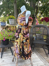 Load image into Gallery viewer, Ladies Medium dress, reverse tie dye
