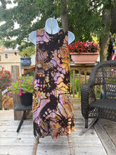 Load image into Gallery viewer, Ladies Medium dress, reverse tie dye
