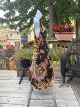 Load image into Gallery viewer, Ladies Medium dress, reverse tie dye
