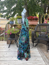 Load image into Gallery viewer, Ladies large dress,  reverse tie dye
