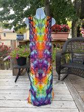 Load image into Gallery viewer, Ladies large dress,  reverse tie dye
