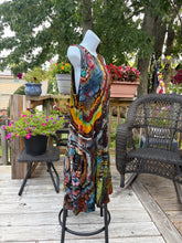 Load image into Gallery viewer, Ladies XL dress, reverse tie dye
